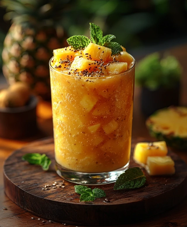 Papaya Ananas Smoothie