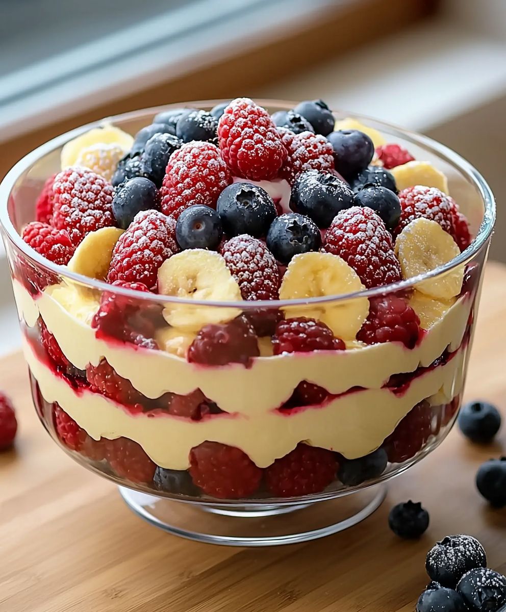 Trifle Vanille Beeren