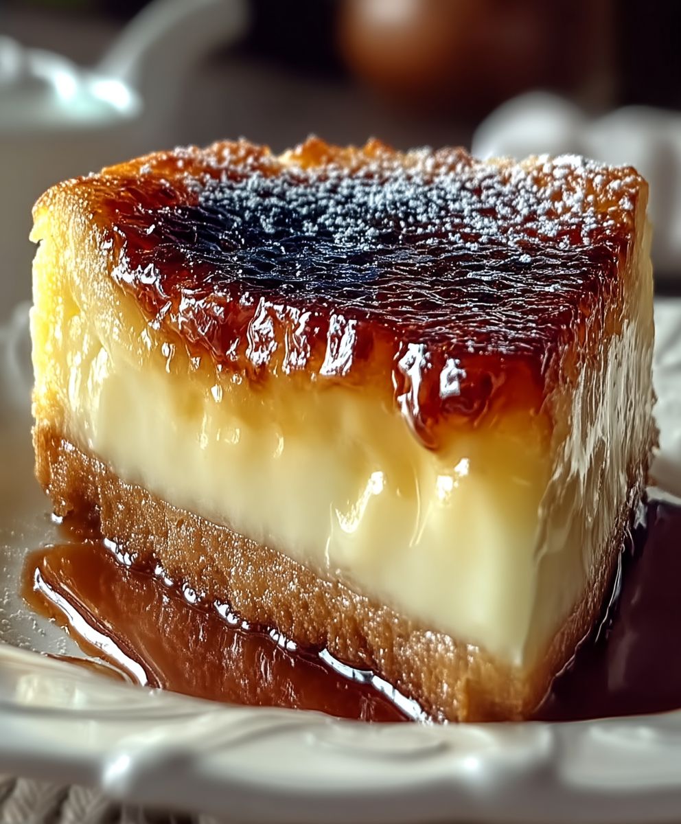 Creme Brulee Kuchen backen