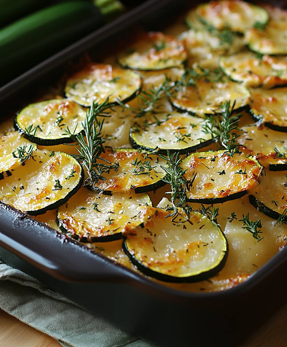 Kartoffel Zucchini Auflauf einfach