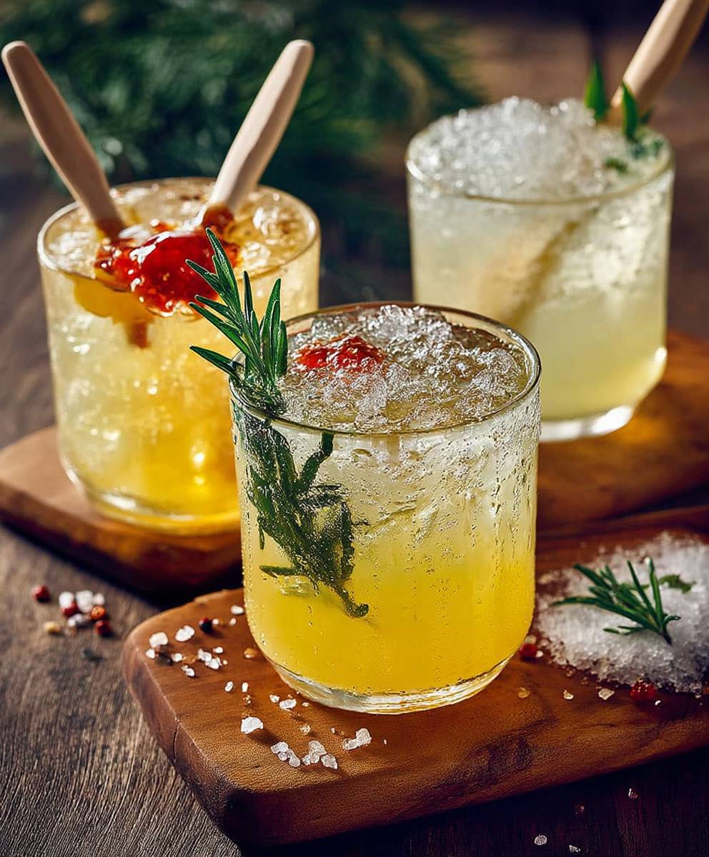 Ahorn Rosmarin Cocktail