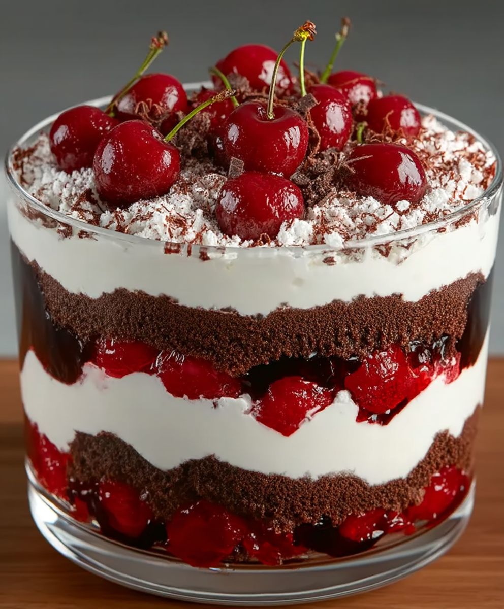 Schwarzwälder Dreieck backen