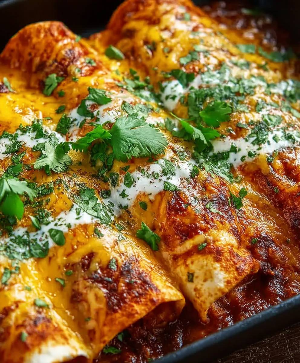 Butter Chicken Enchiladas