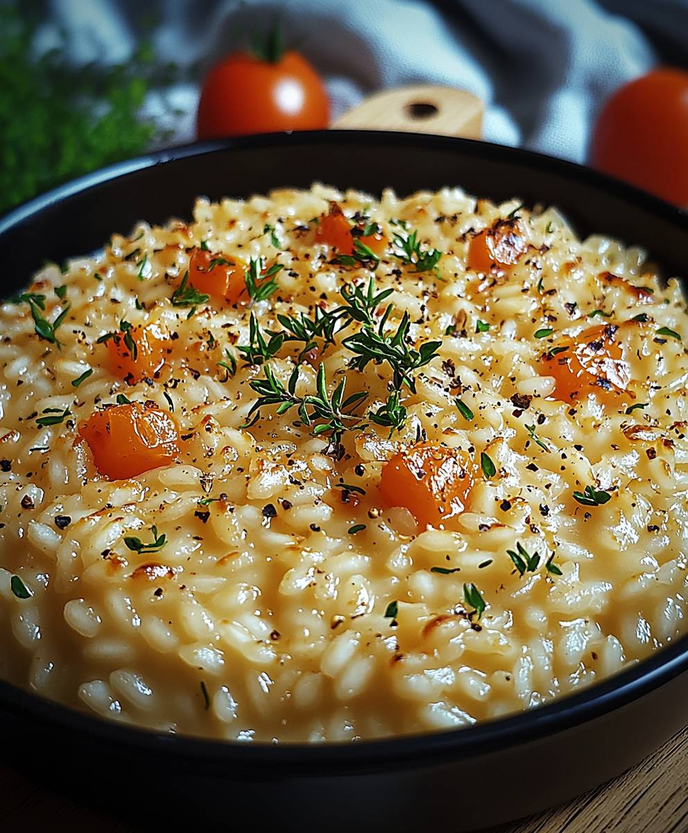 Ofen Risotto ohne Rühren