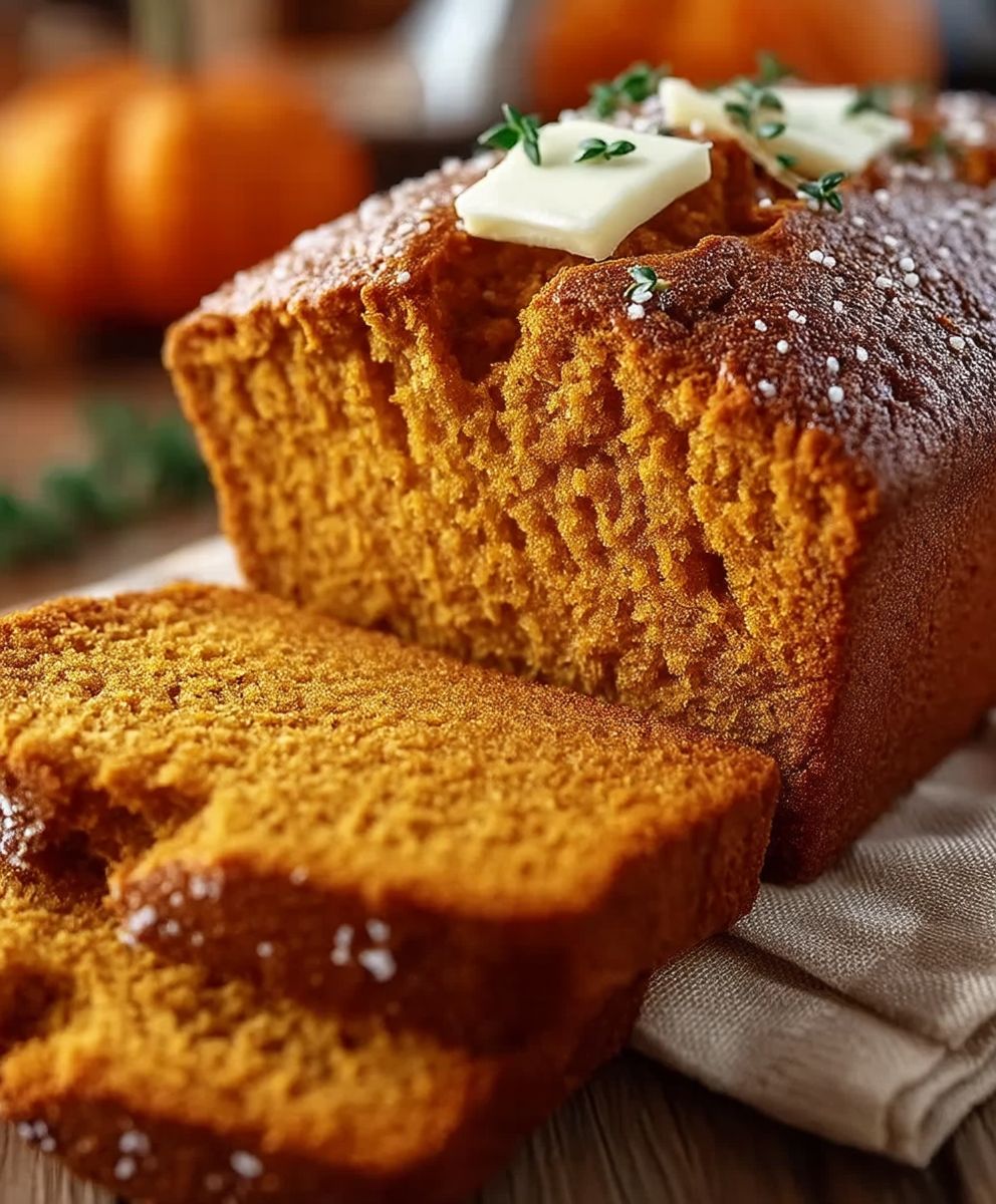 Kürbisbrot backen
