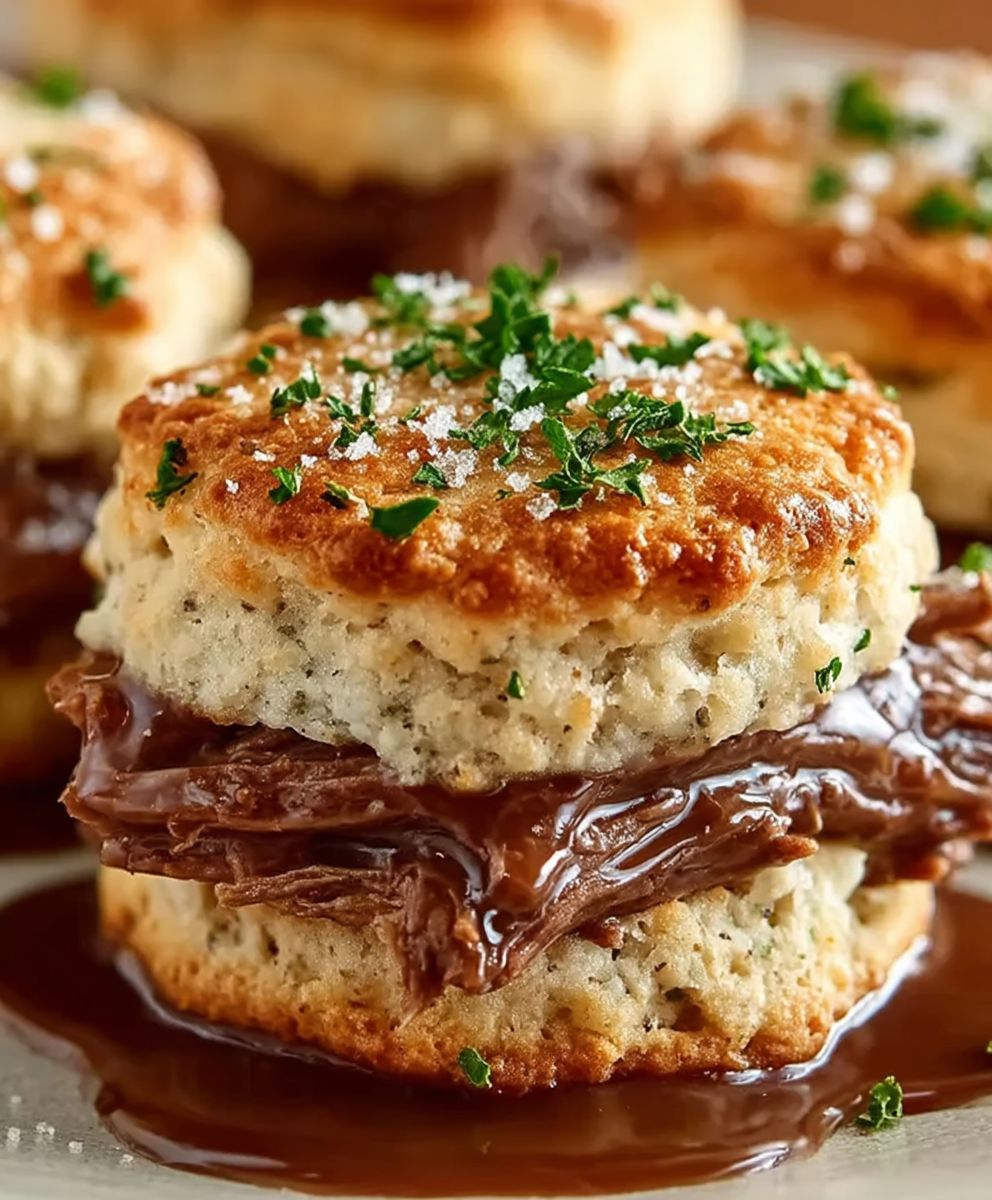 French Dip Kekse backen