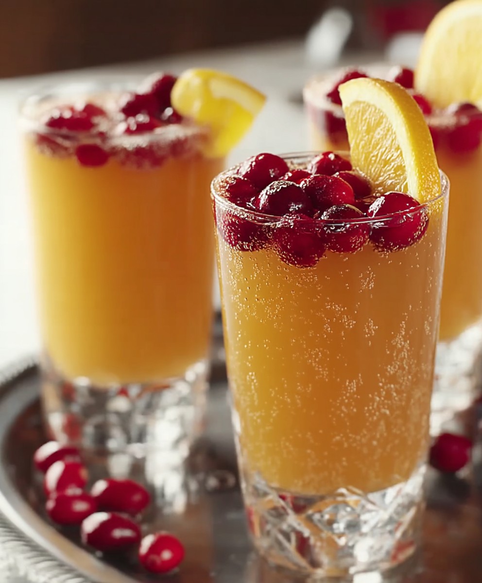 Cranberry Apfelwein Punsch