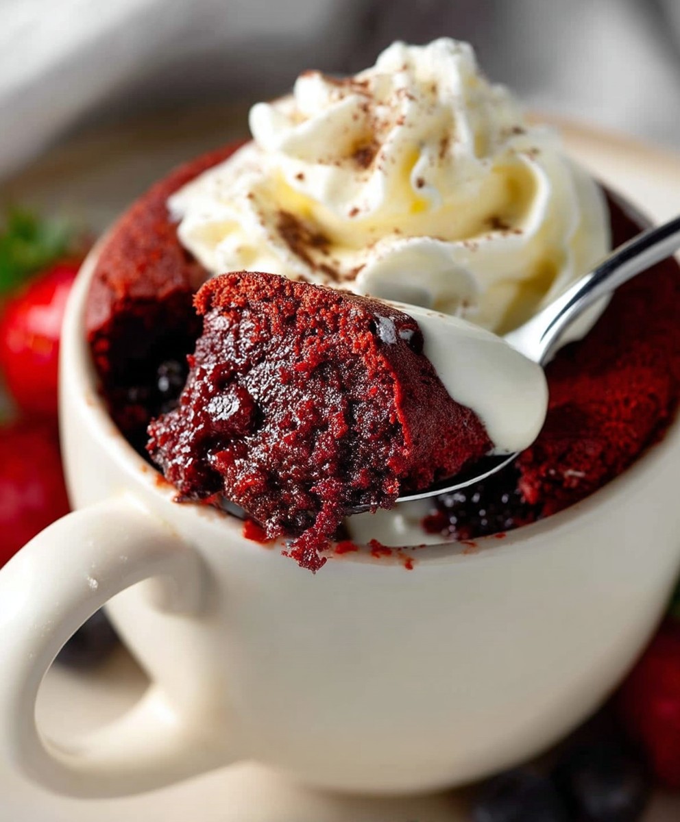 Roter Samt Becher Kuchen