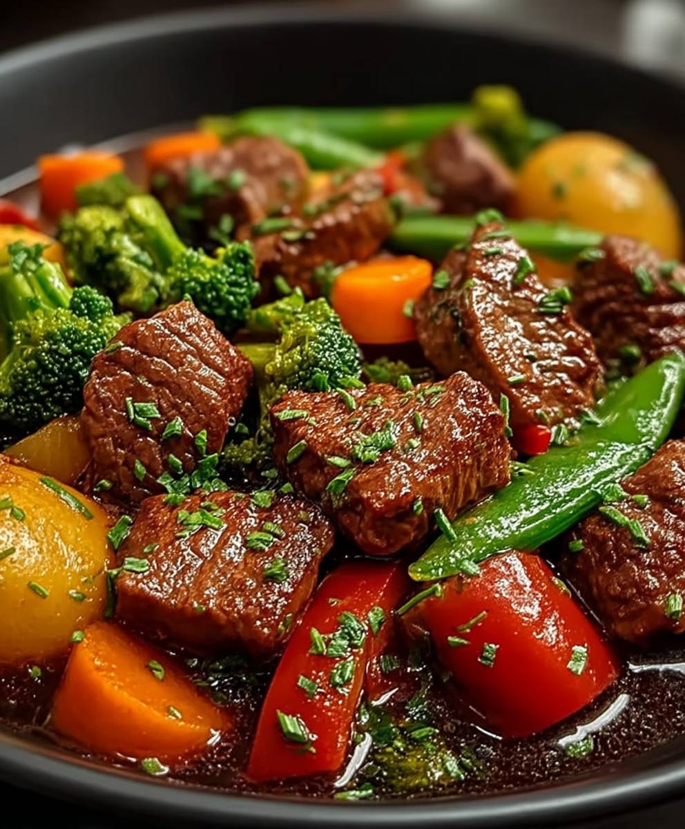 Slow Cooker Rindfleischeintopf