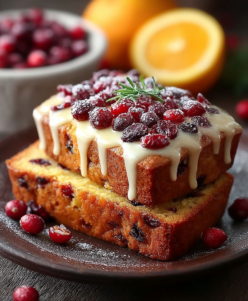 Orangen Preiselbeer Brot backen