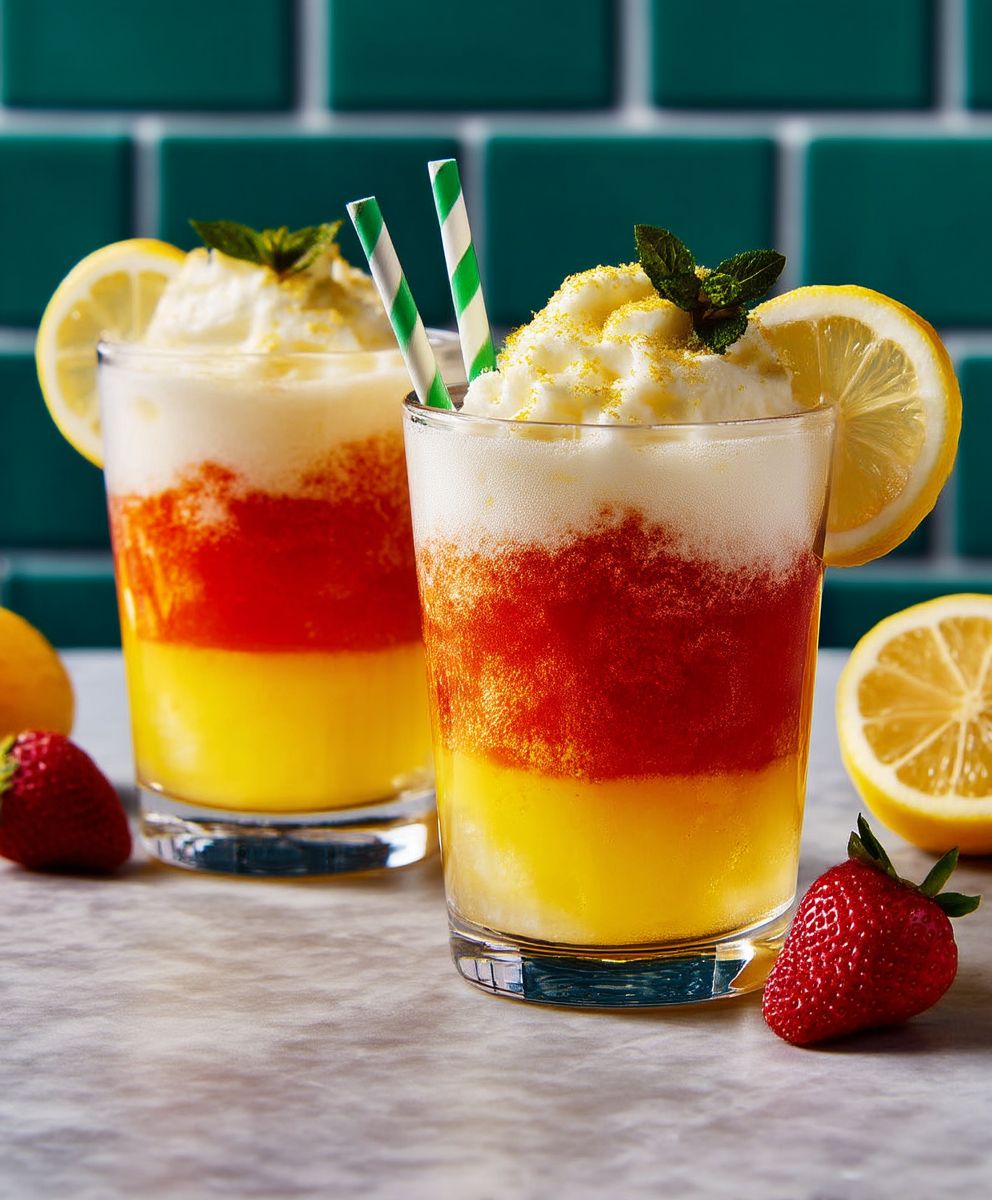 Ombre Limonade selber machen