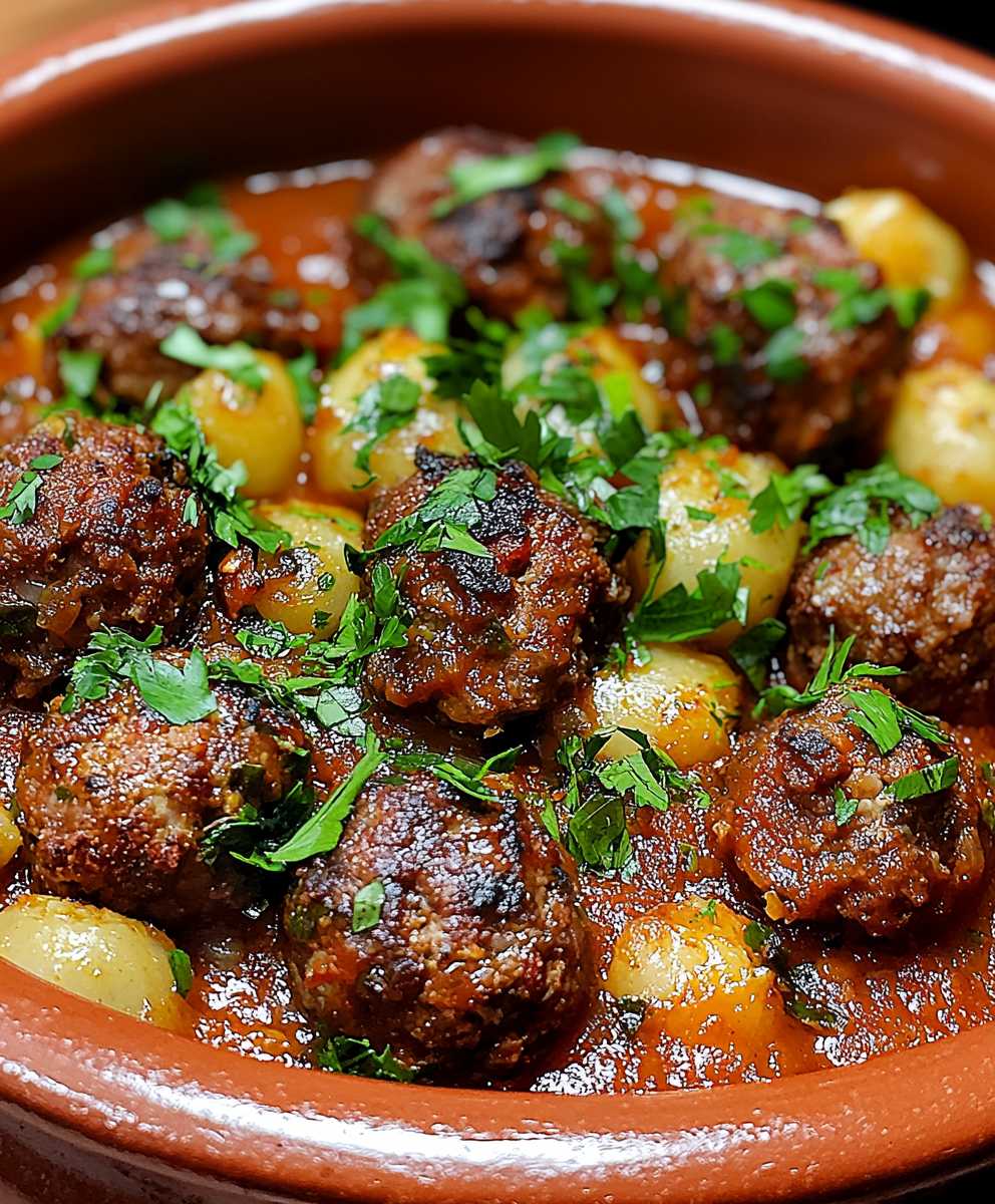 Marokkanische Frikadellen Tagine