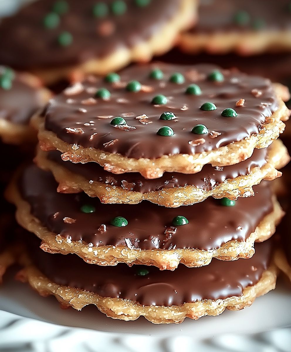 Erdnussbutter Cracker Schokolade