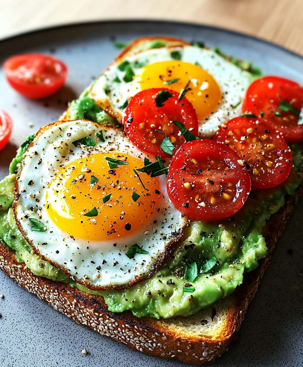 Avocado Toast mit Ei