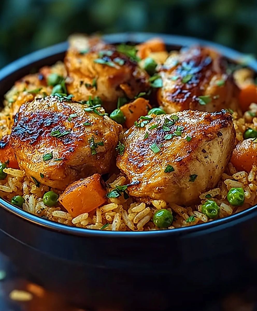 Eintopf Hähnchen Reis
