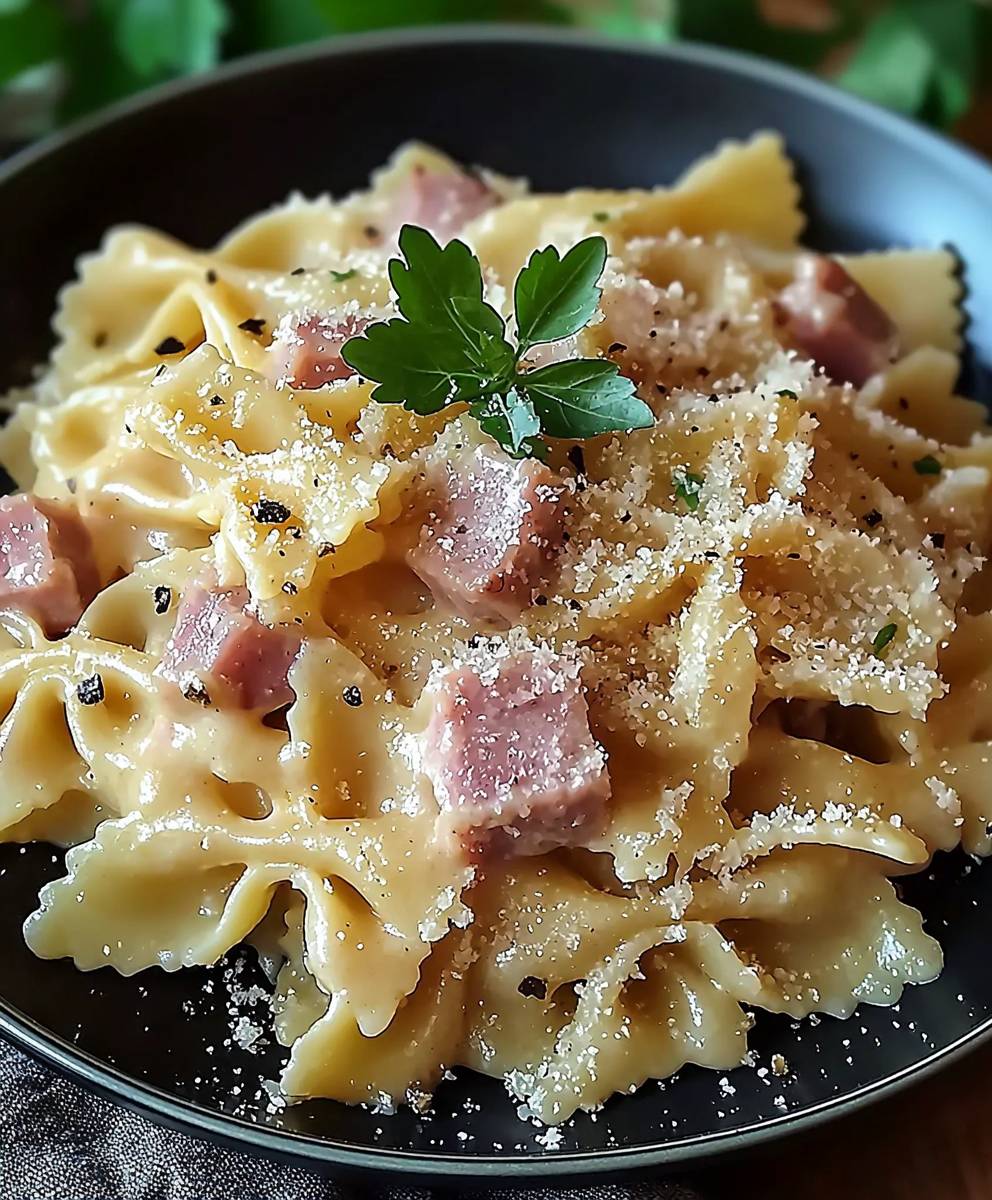 Schinken Käse Pasta