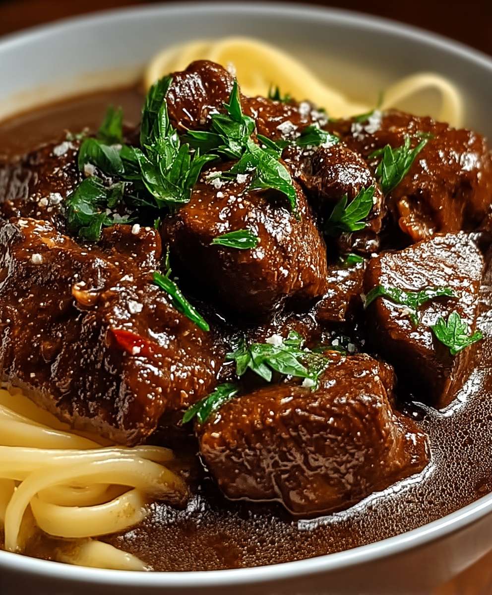 Belgische Rindfleisch Carbonnade