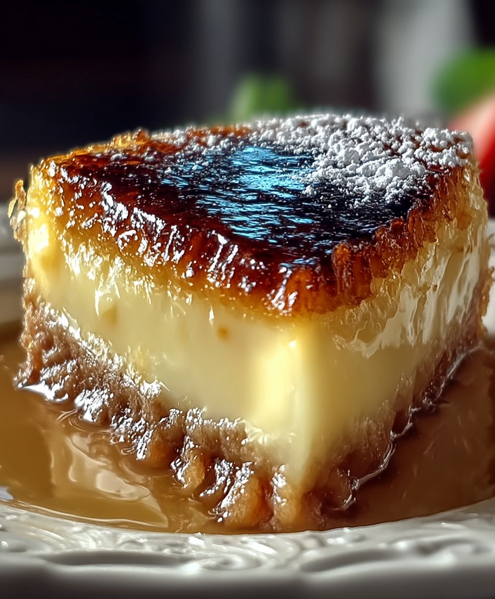 Creme Brulee Kuchen backen
