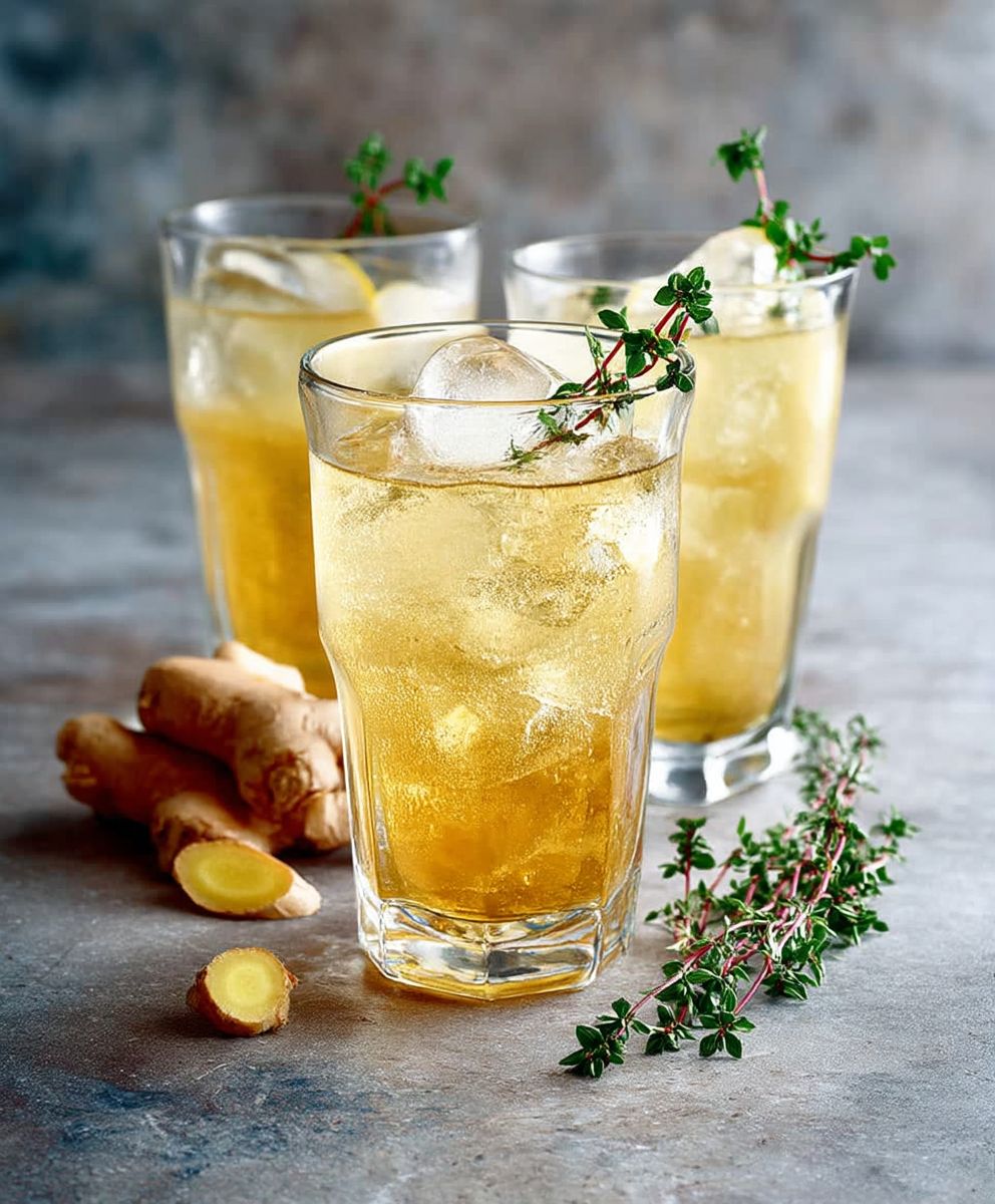 Whisky Ingwer Cocktail