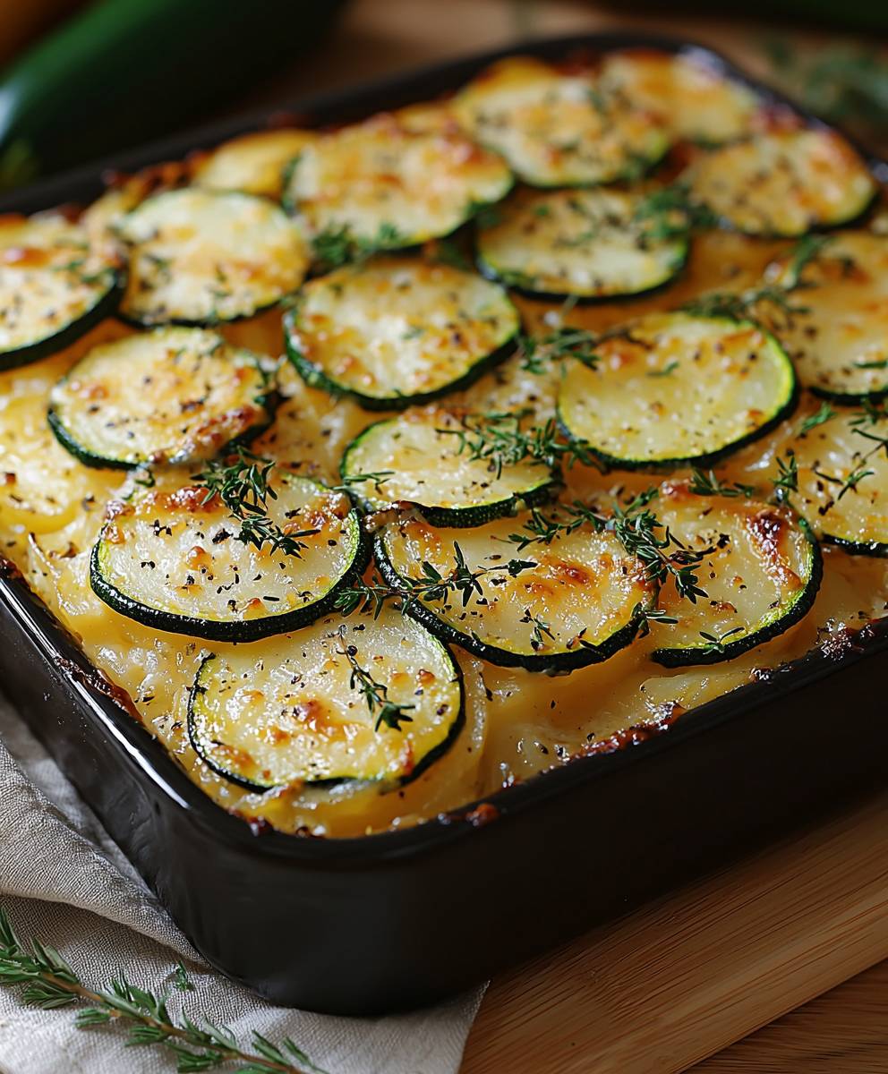 Kartoffel Zucchini Auflauf einfach