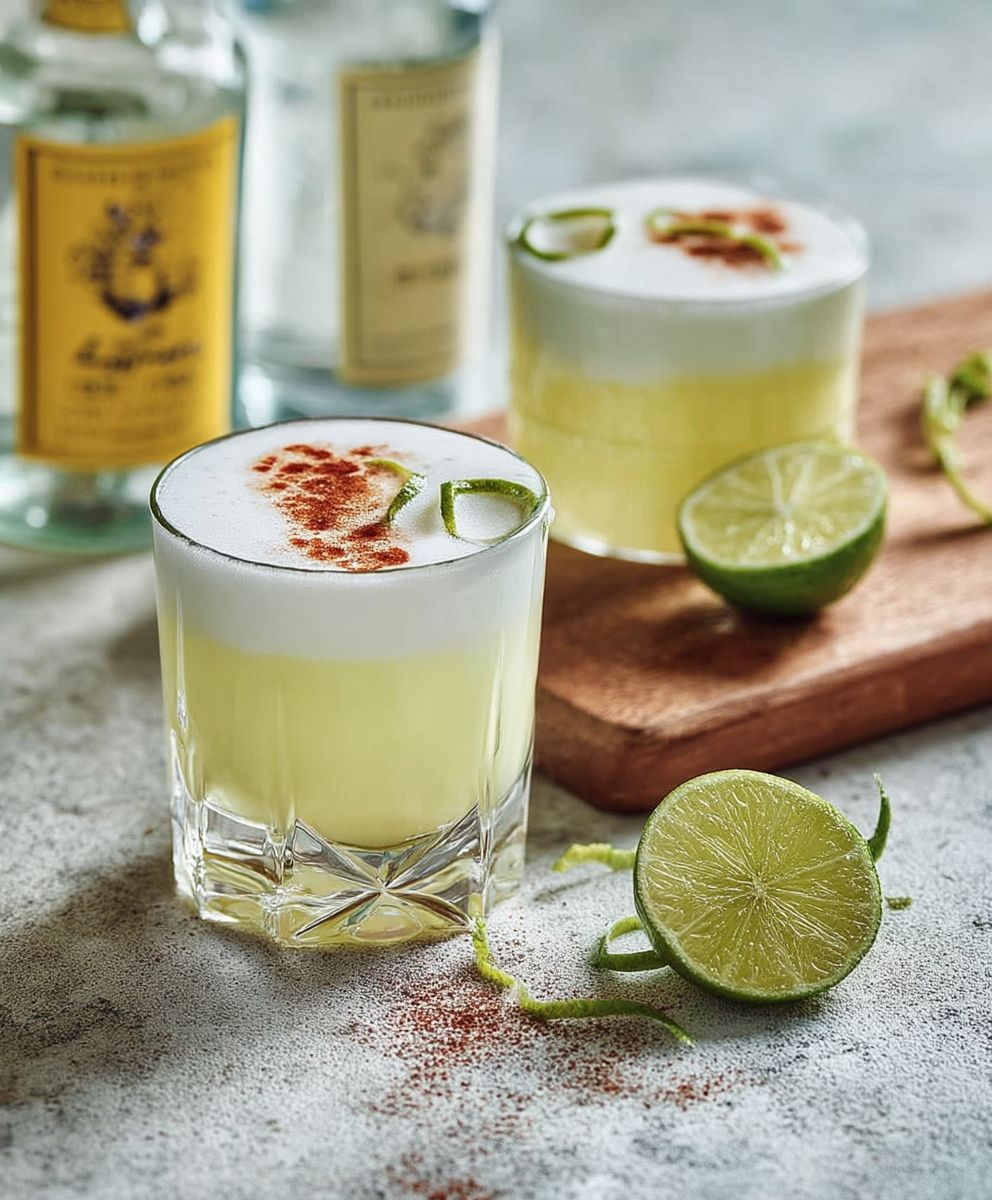 Pisco Sauer Cocktail