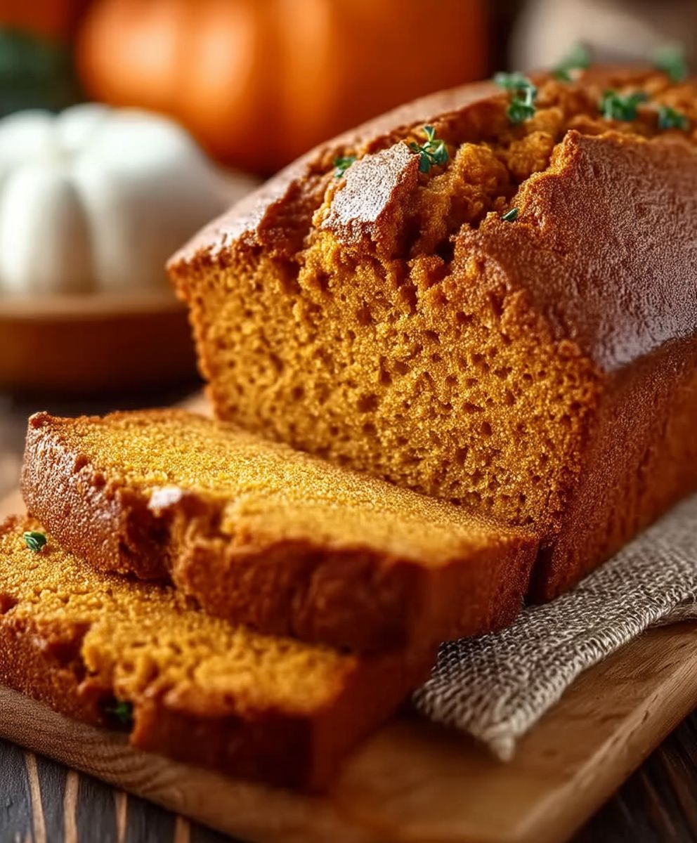 Kürbisbrot backen