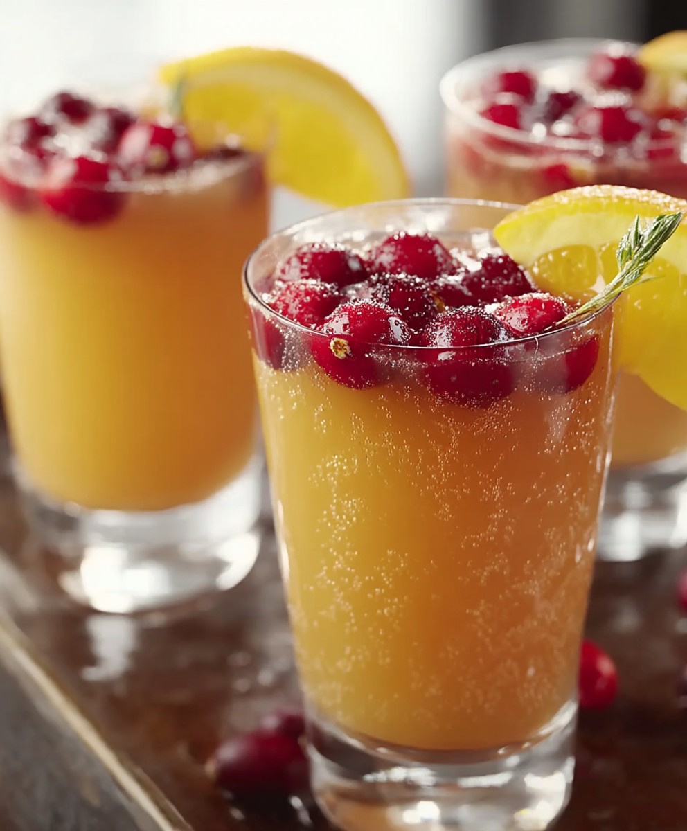 Cranberry Apfelwein Punsch