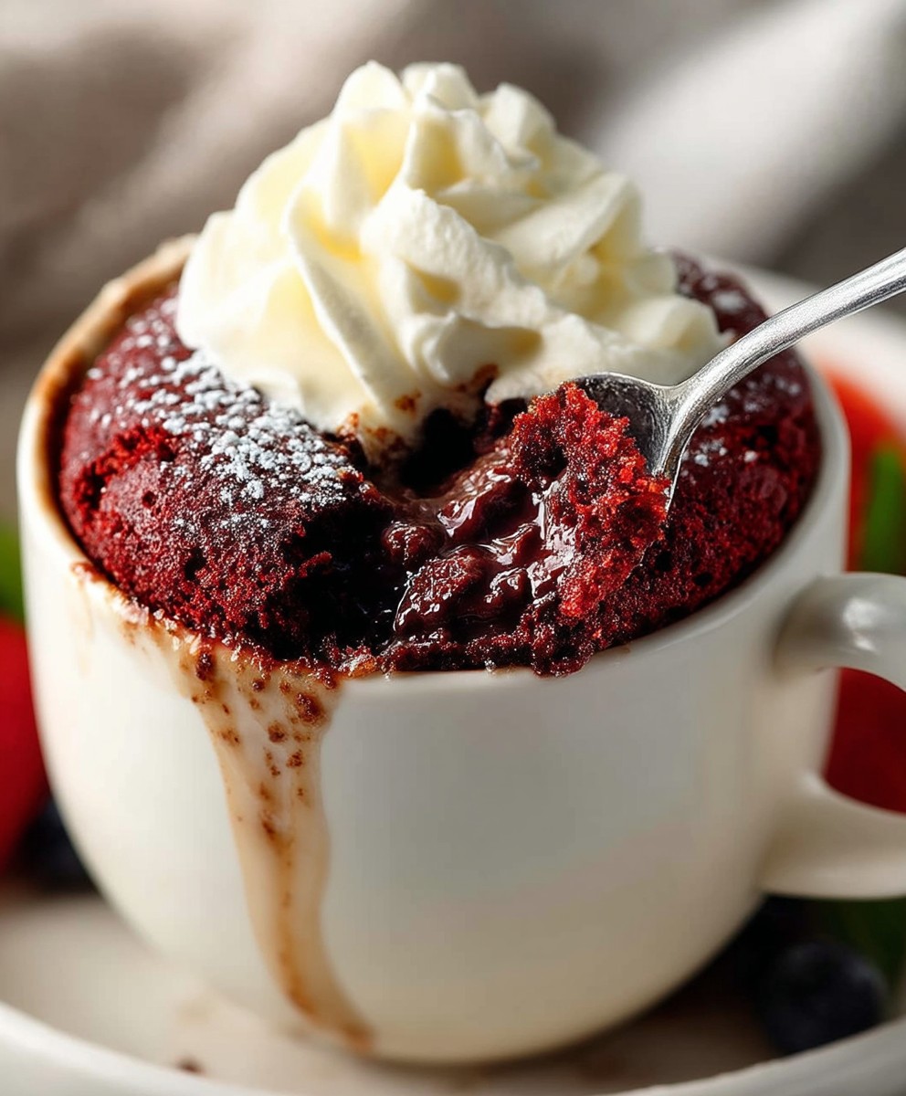 Roter Samt Becher Kuchen