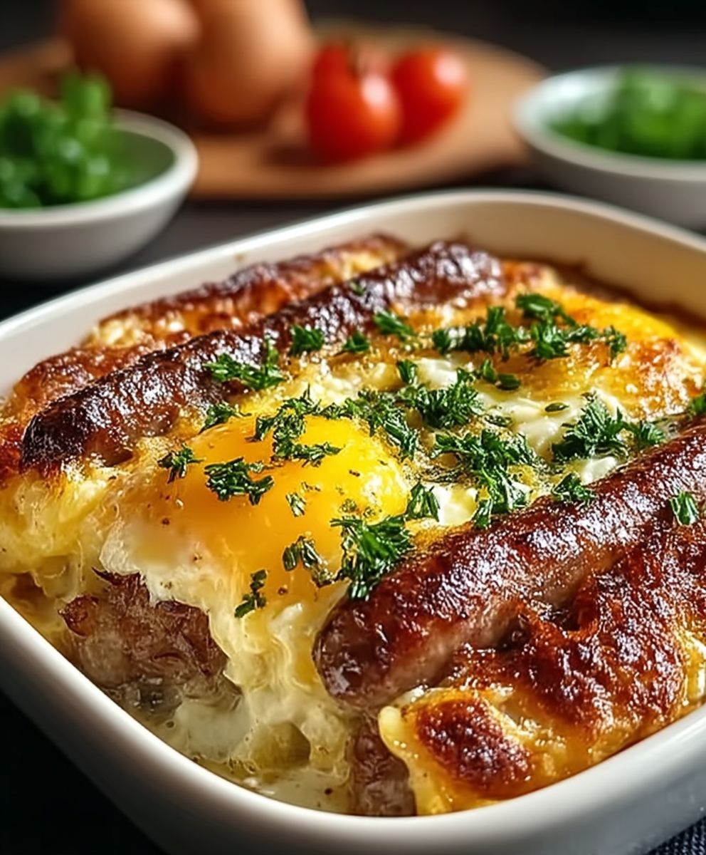 Würstchen und Eier kochen