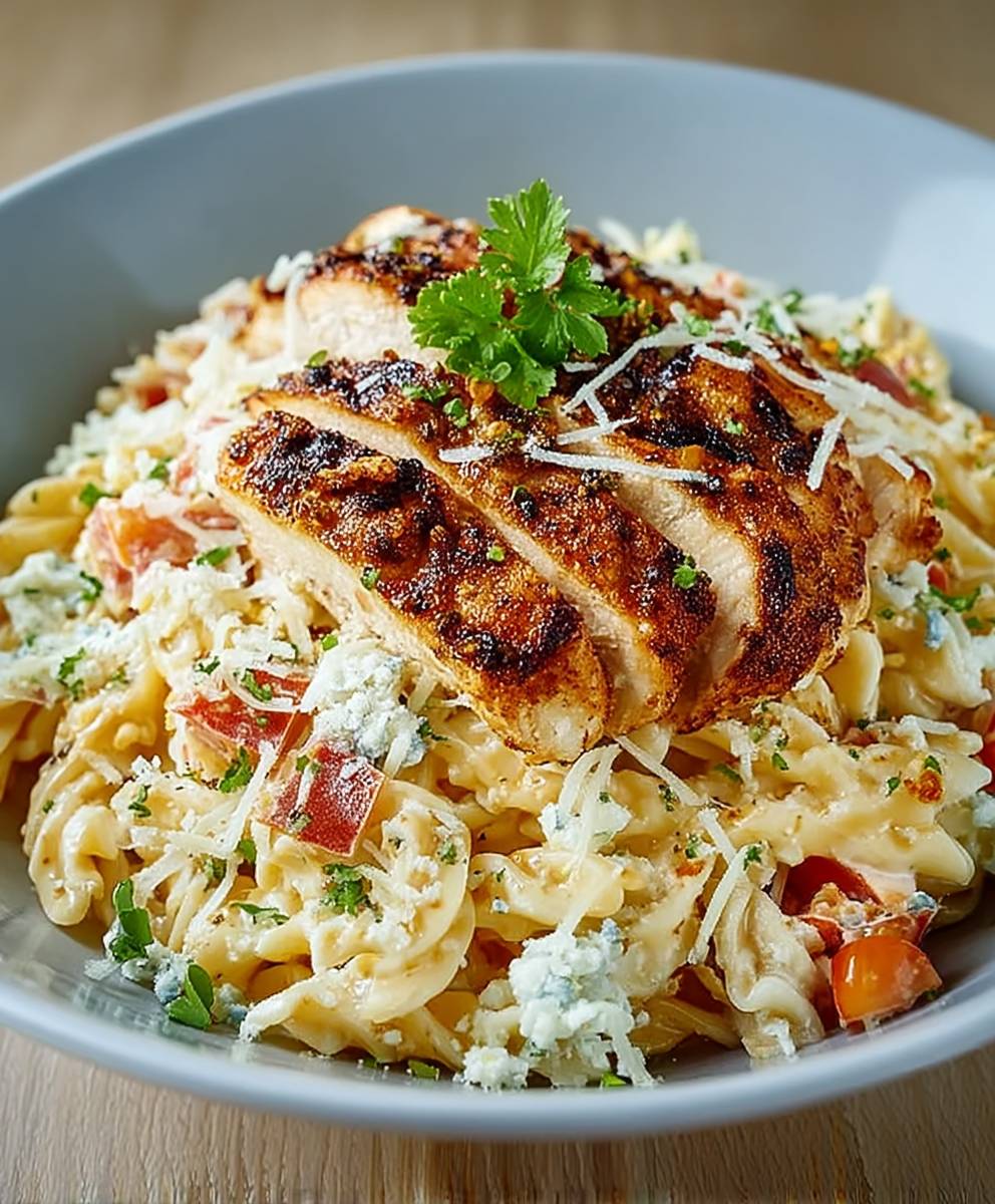 Ricotta Huhn Nudeln