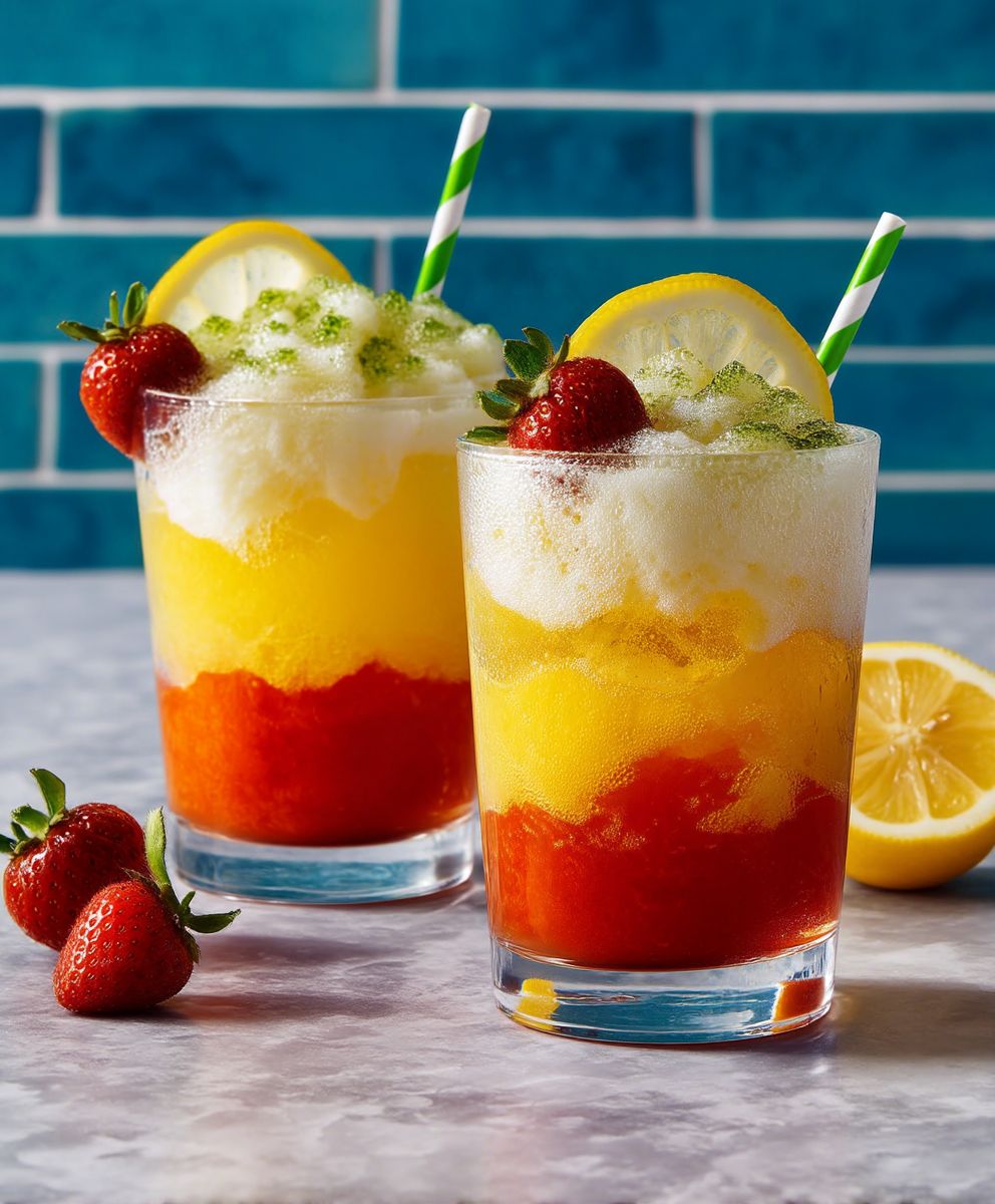 Ombre Limonade selber machen
