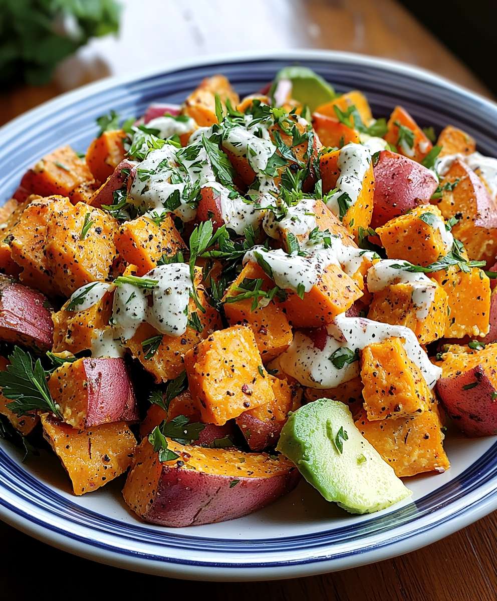 Süßkartoffelsalat Südstaatenart