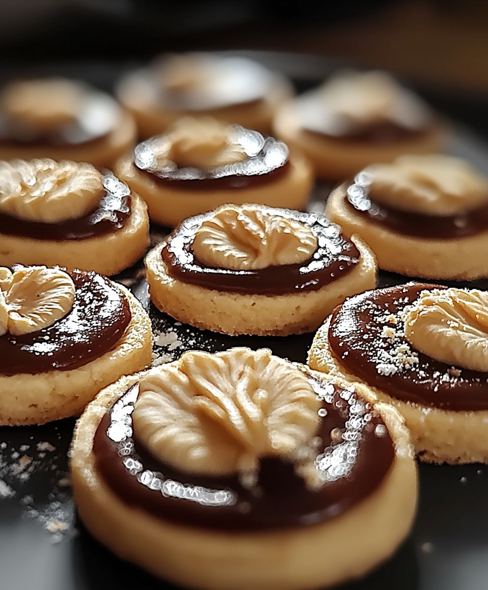 Walnuss Marzipan Plätzchen backen