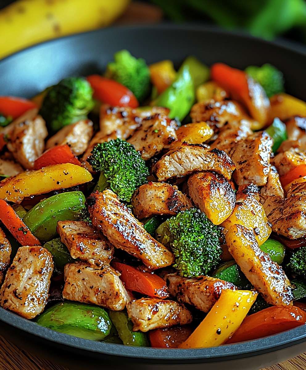 Low Carb Gemüsepfanne Pute