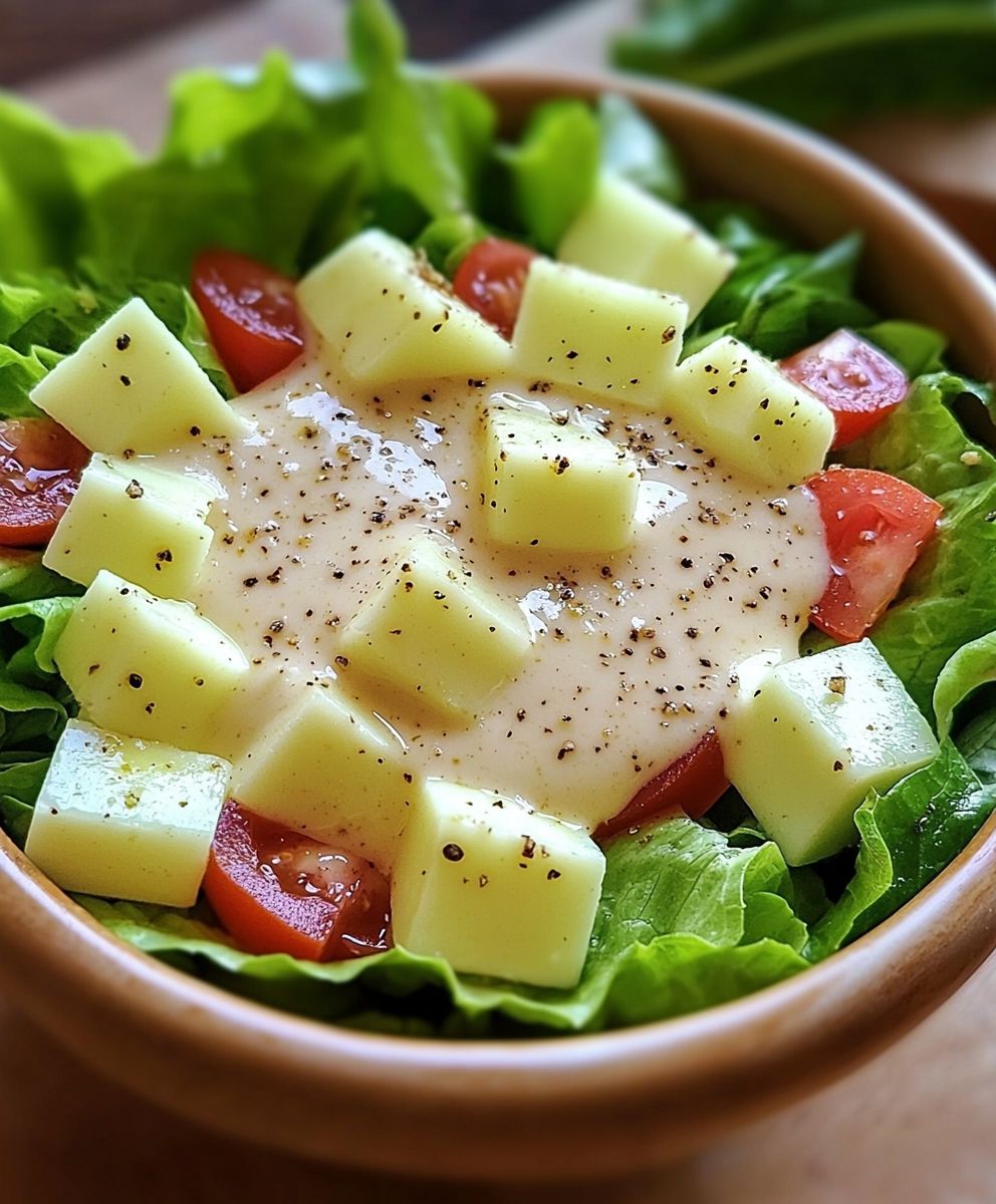 Parmesan Salatdressing selber machen