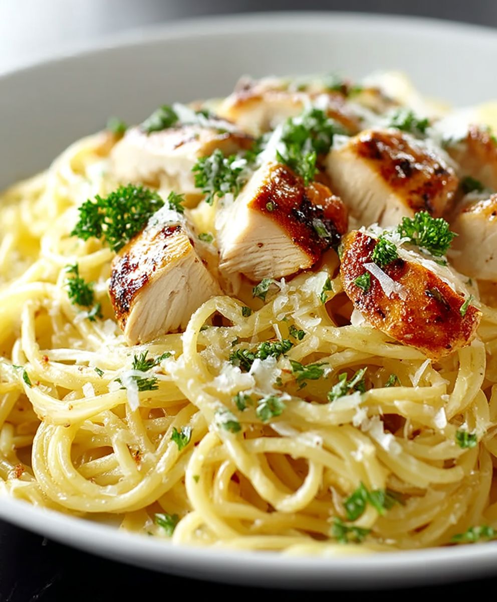 Hähnchen Carbonara einfach zubereiten