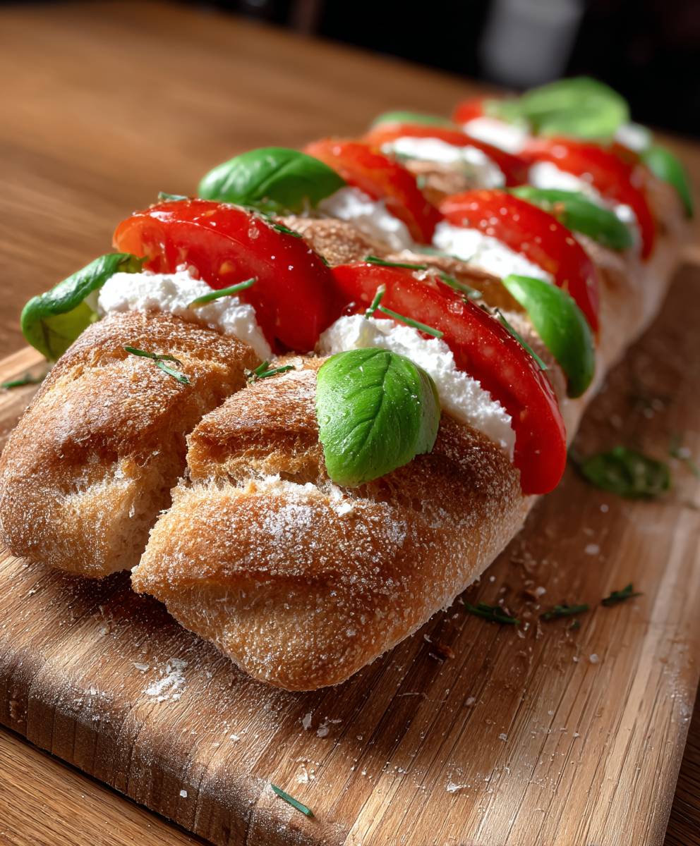 Fächerbaguette schnell zubereiten