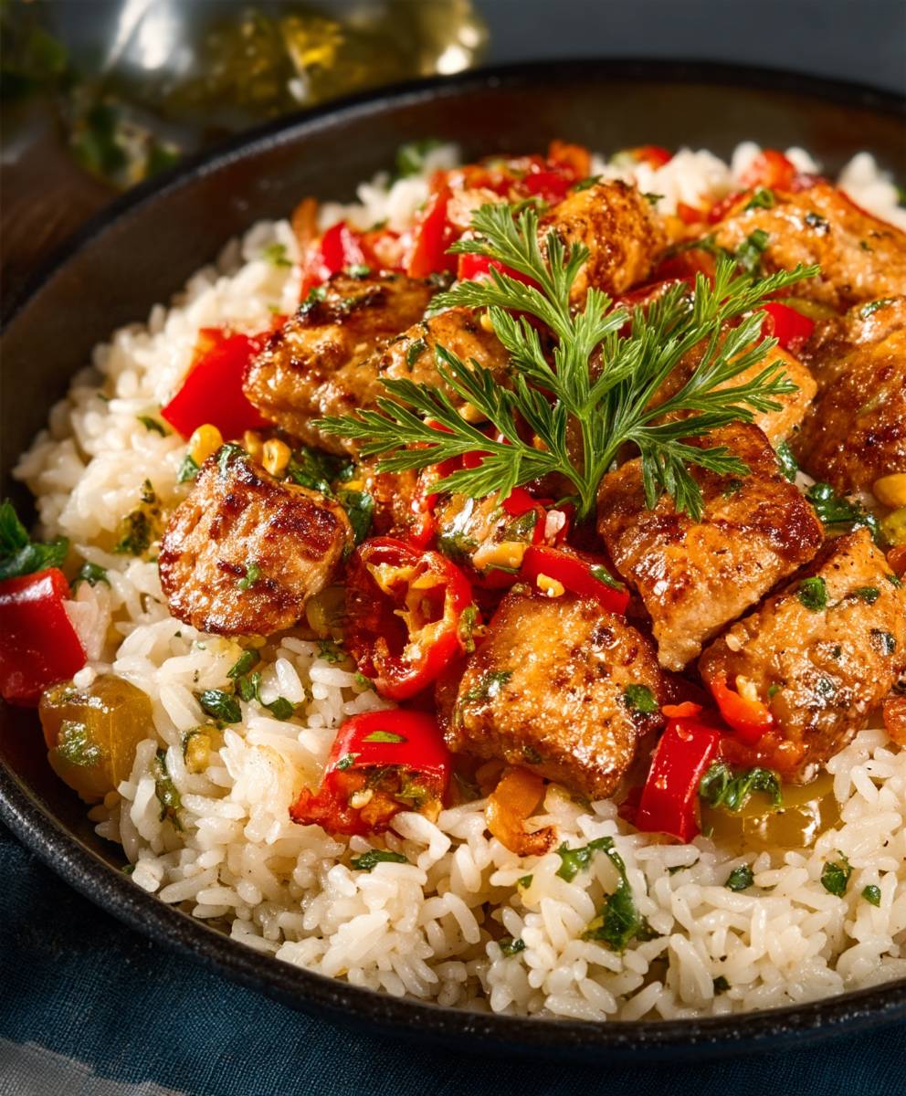 Serbisches Reisfleisch zubereiten