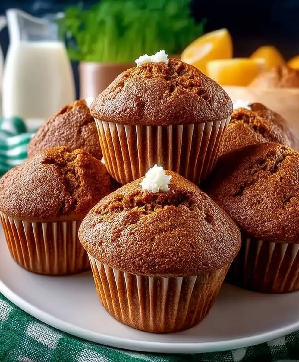 Kleie Muffins backen