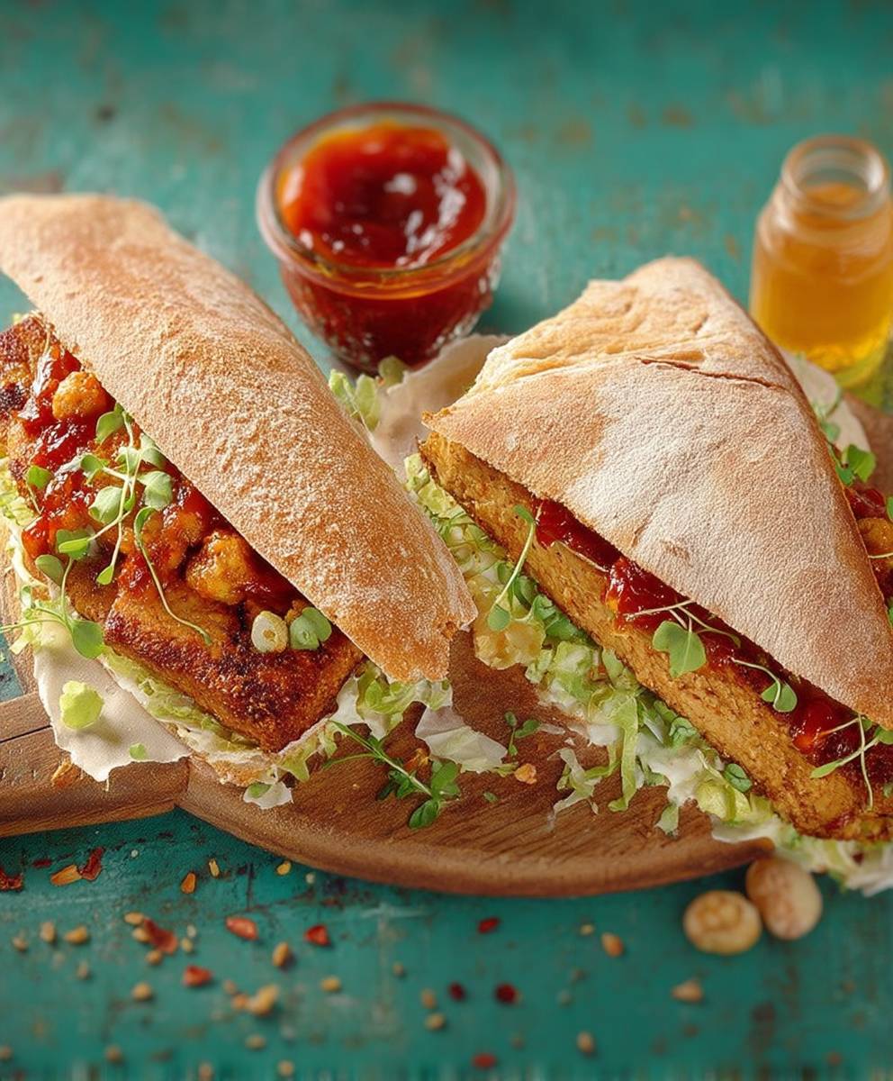 Seitan Steak Sandwich