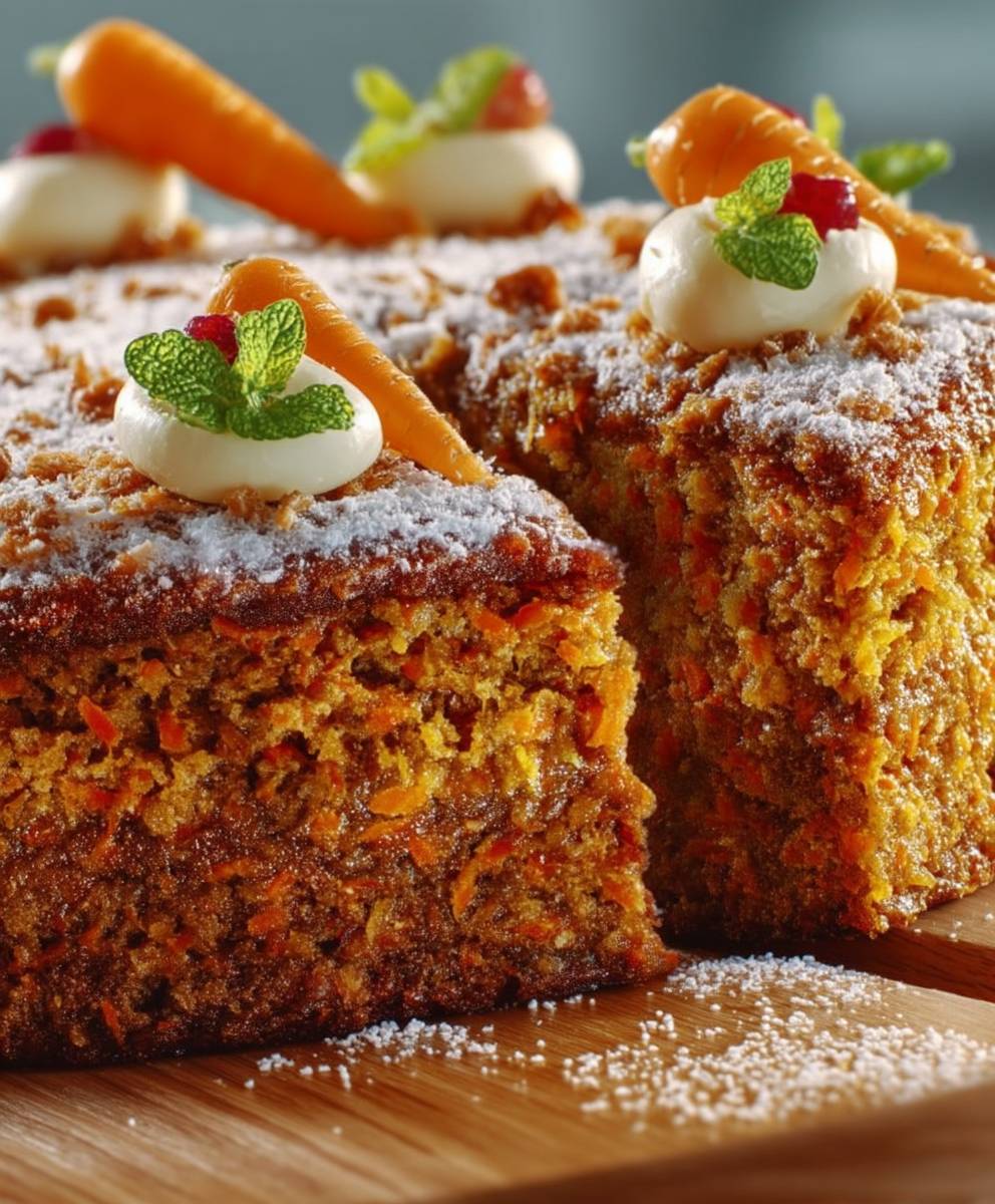 Möhrentorte backen