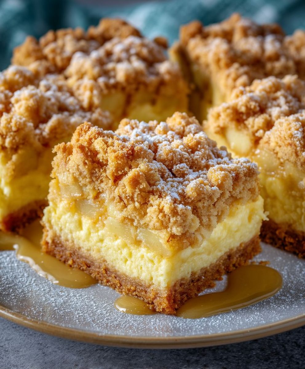 Apfelkuchen mit Zimtstreuseln