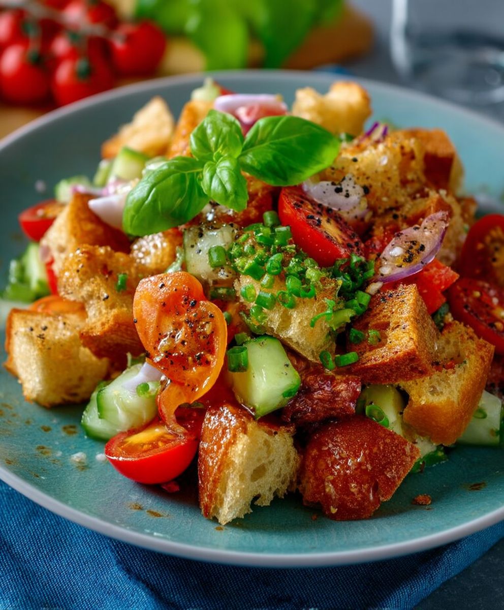 Panzanella Salat Italienisch