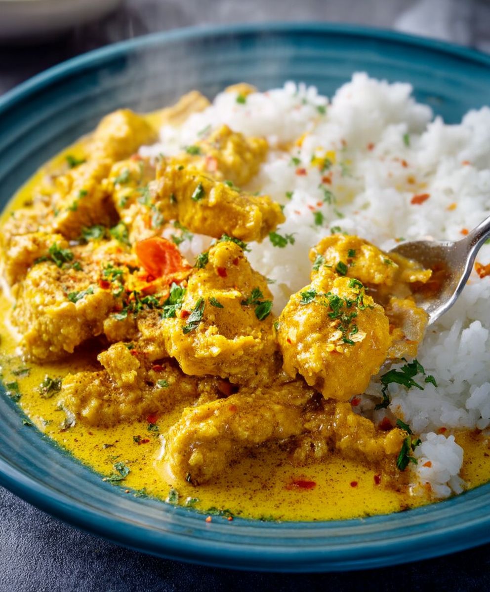 Curry Geschnetzeltes schnell einfach
