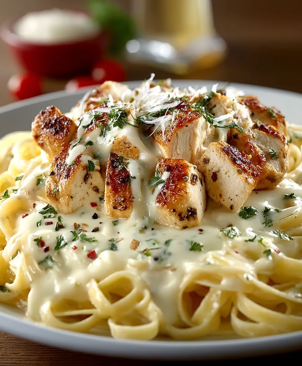 Chicken Alfredo Olive Garden