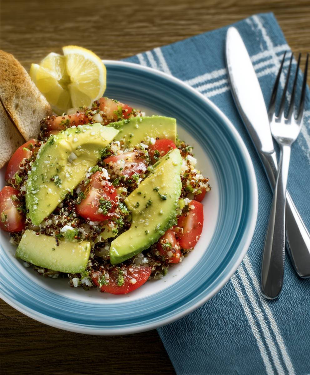 Quinoa Avocado Salat