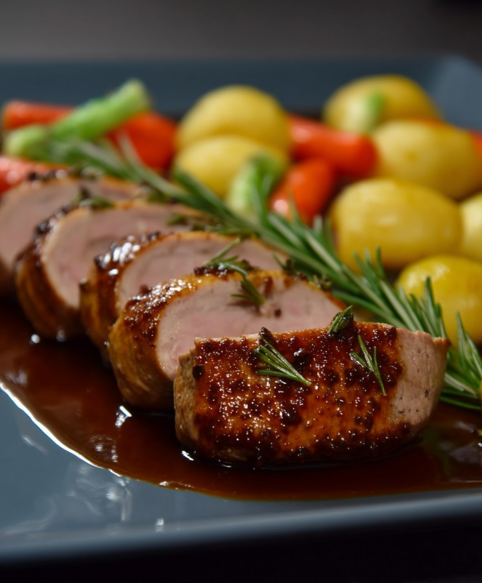 Rosmarin Balsamico Schweinefilet