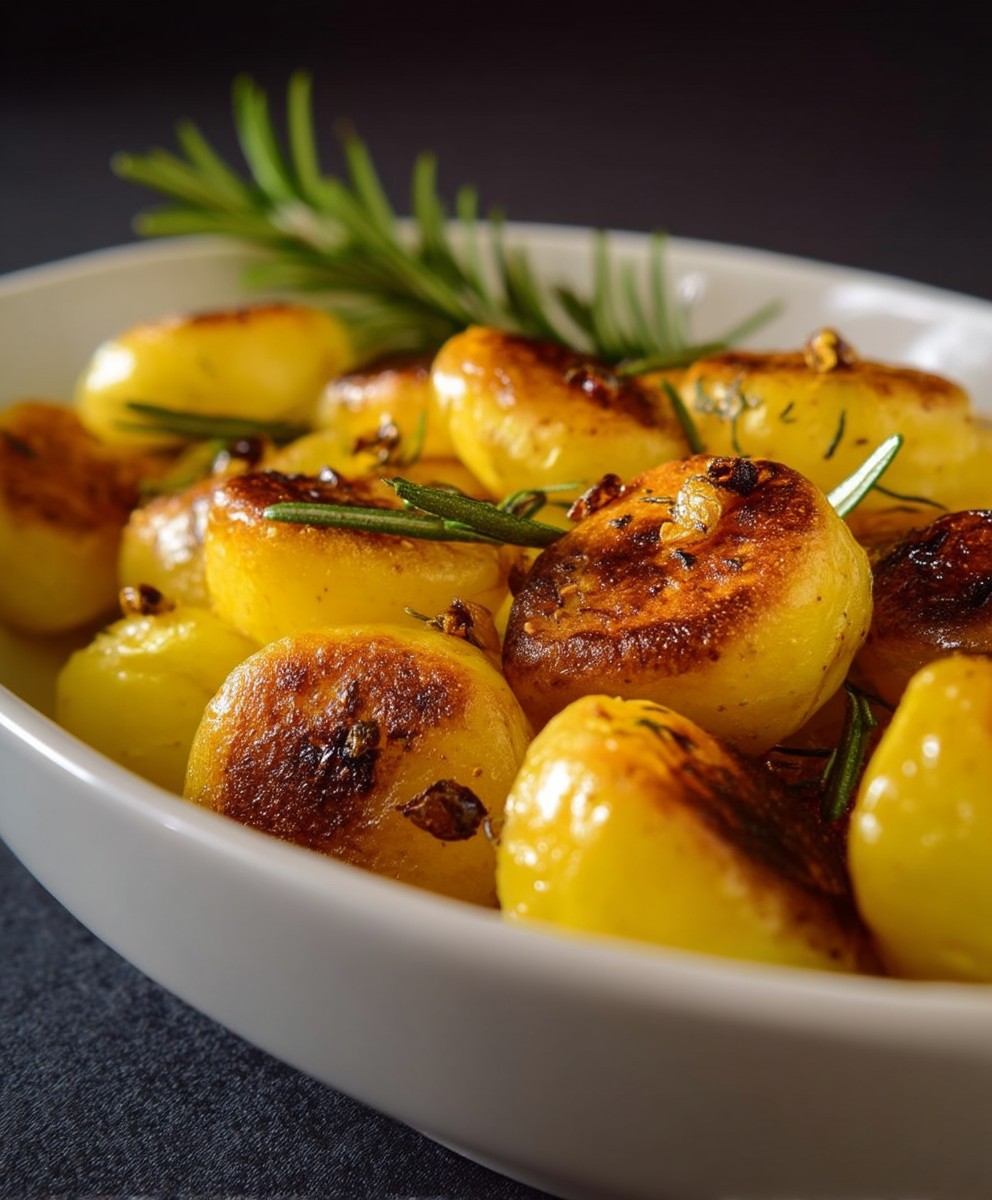 Rosmarinkartoffeln knusprig und rund