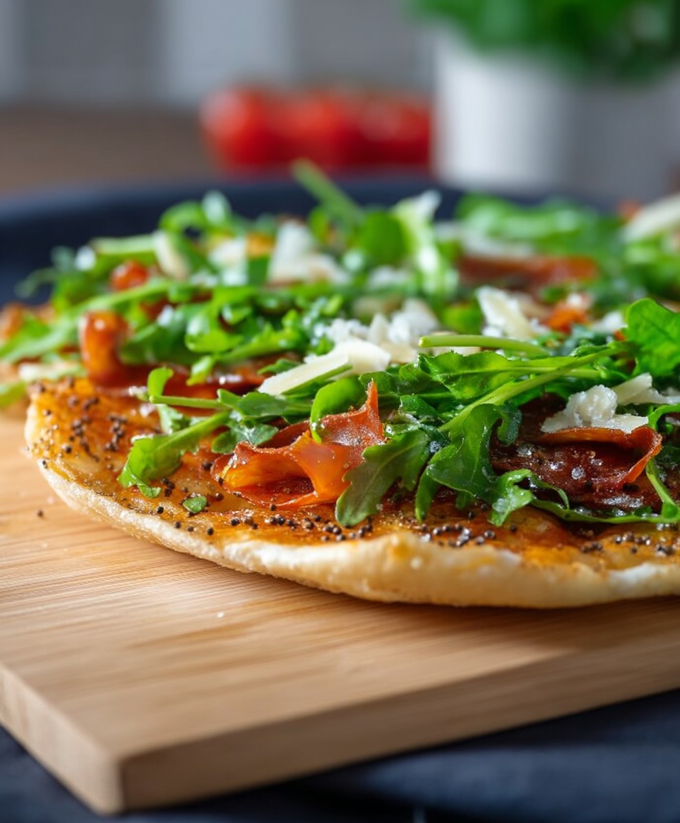 Dinkel Pizzateig knusprig dünn