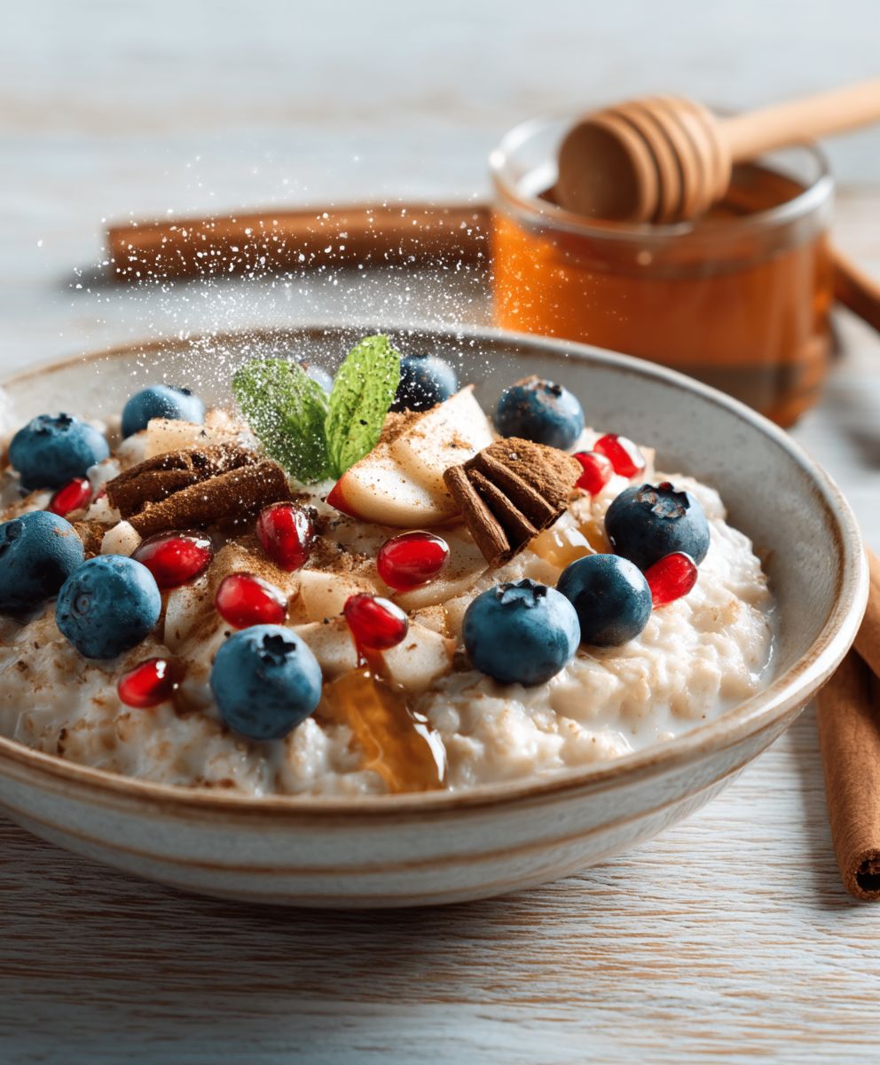 Apfel Zimt Porridge